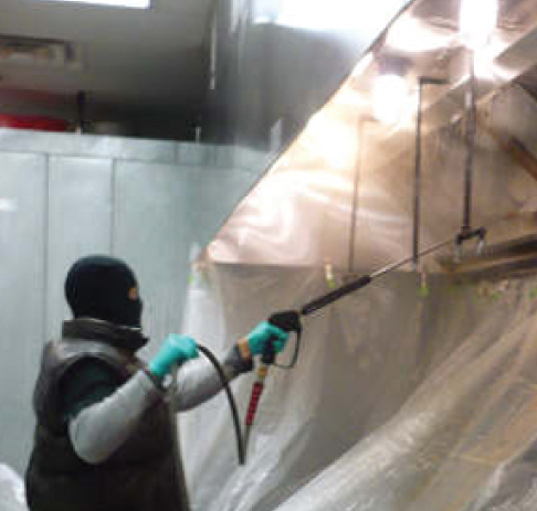 High pressure cleaning equipment