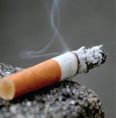 Cigarette smoke odour control